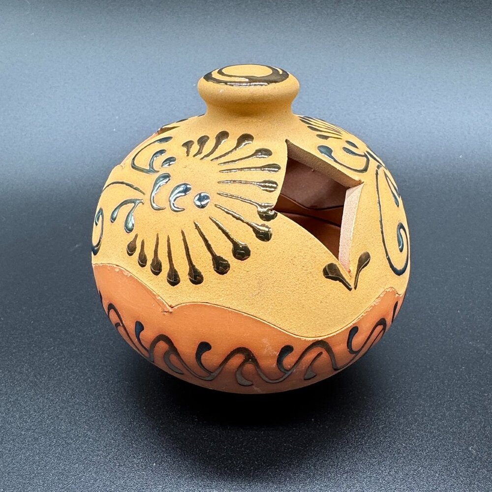 Handmade Terracotta Incense Burner Aroma Therapy Delicate Designs Diffuser *read